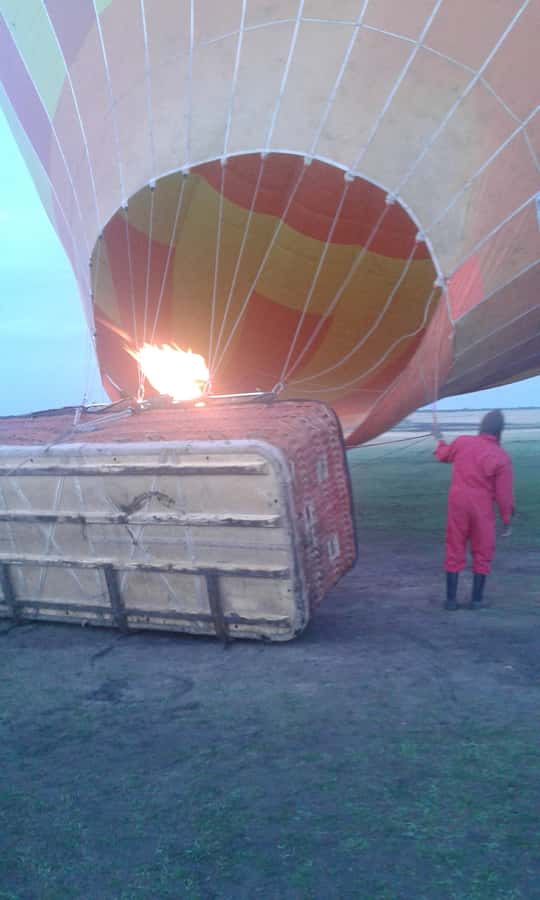 Maasai Mara: Hot Air Balloon Safari & Champagne Breakfast - The 4:30 am pickup and preflight briefing
