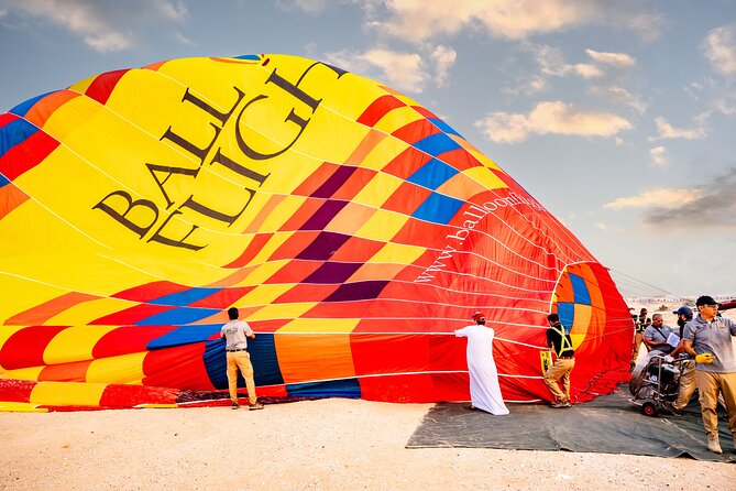 Magical Hot Air Balloon In Dubai - Camel riding and the Bedouin camp
