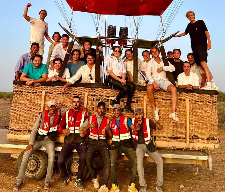 Marrakech: Balloon Flight, Berber Breakfast, and Camel Ride - Watching the balloon take shape