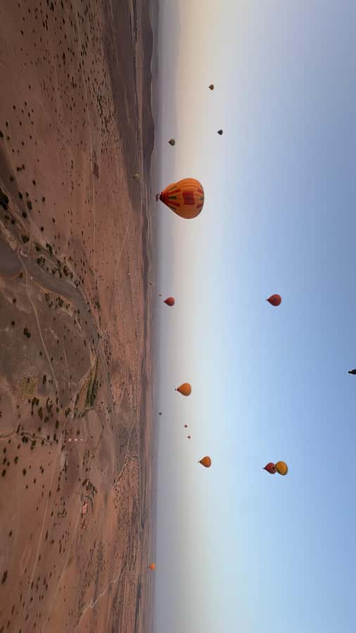 Marrakech: Balloon Flight with Berber Breakfast & Camel Ride - Sunrise above Marrakech and the Atlas Mountains