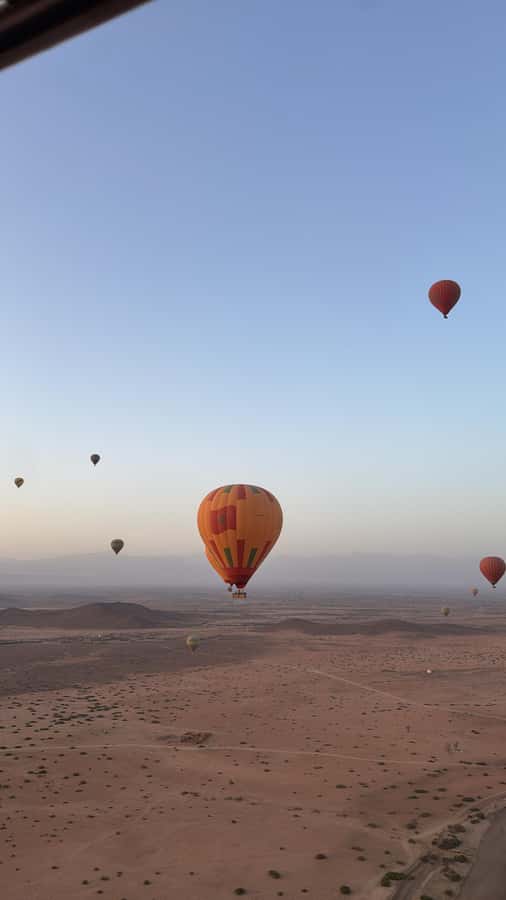 Marrakech: Balloon Flight with Berber Breakfast & Camel Ride - What the balloon flight feels like