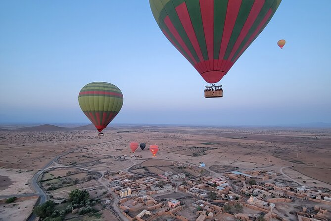 Marrakech Ballooning Experience/Enjoy a lifetime Adventure - Arriving at Bourrous before takeoff