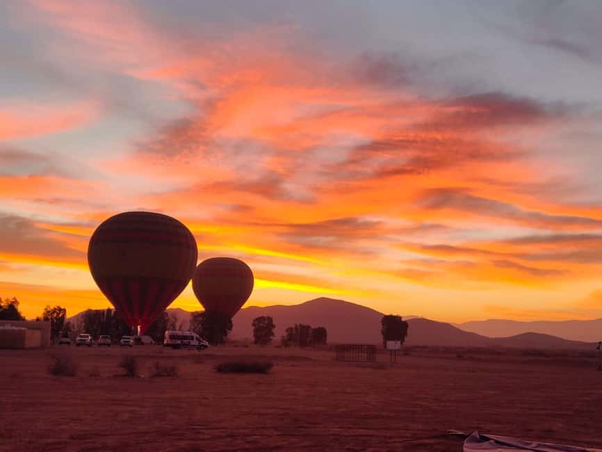 Marrakech: hot-air balloon flight with view of the Atlas Mountains and Berber breakfast - Key points to know before booking