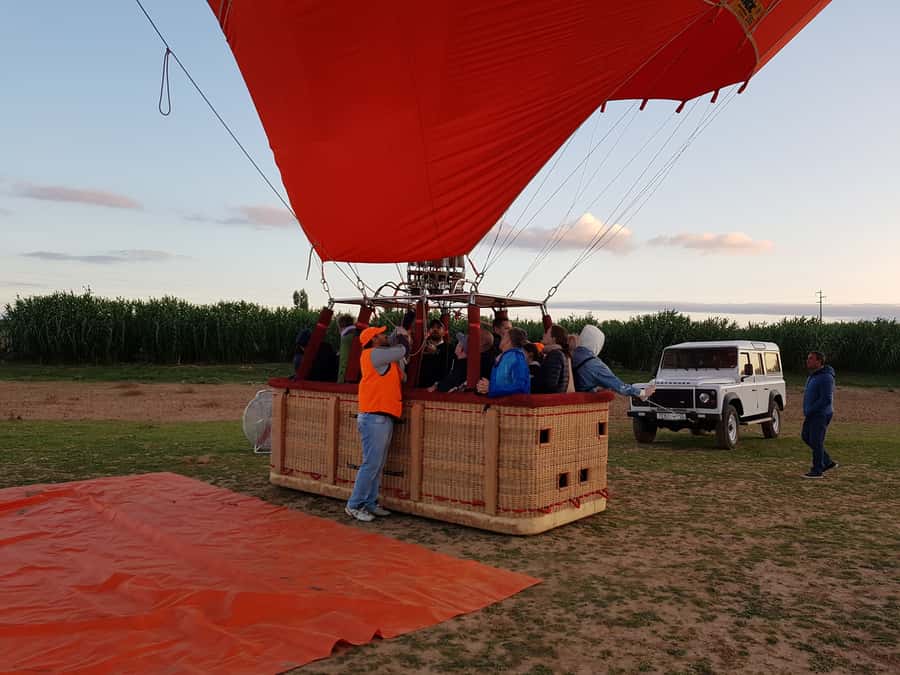 Marrakech: Hot Air Balloon Ride with Traditional Breakfast - The certificate ceremony and return ride