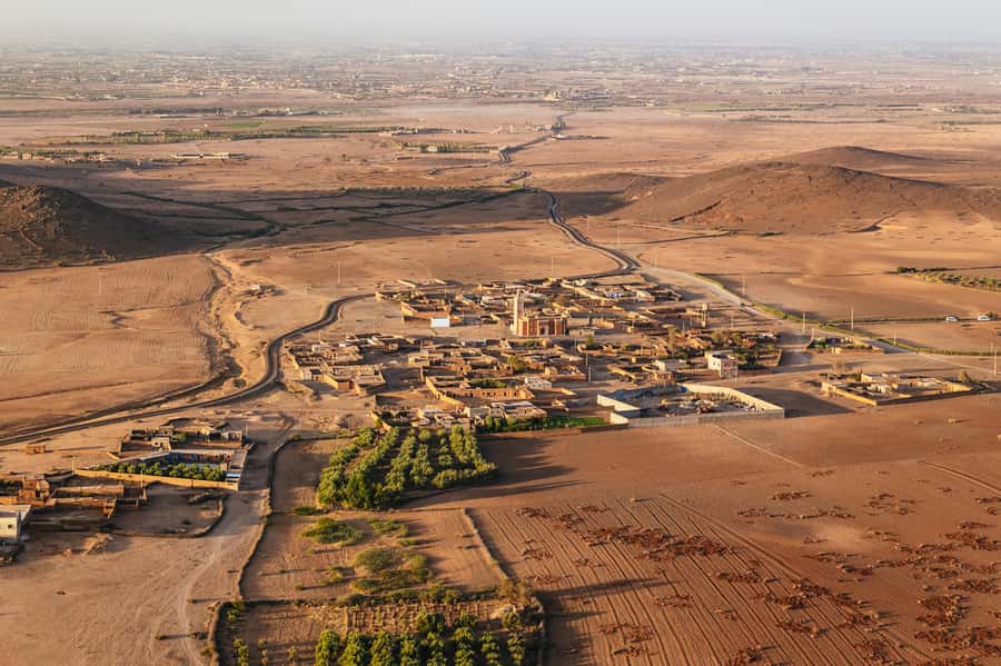 Marrakech: Shared Balloon Flight with Tea - A quiet hour above the Palm Grove