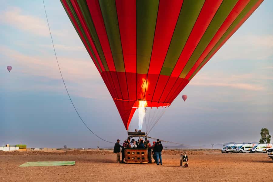 Marrakech: Shared Balloon Flight with Tea - How shared baskets affect the experience