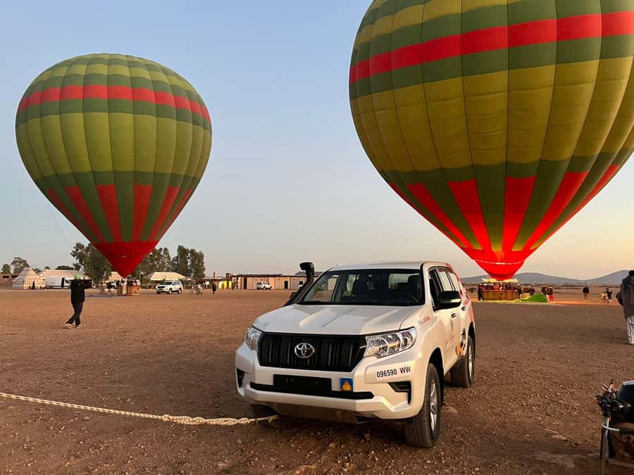 Marrakech: VIP Flight with Private Section in Shared Balloon - Leaving Marrakech before the city wakes up