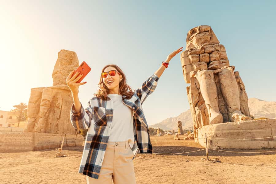 Marsa Alam : Over Day Tour to Luxor & Balloon Ride & Felucca - The Valley of the Kings after the flight