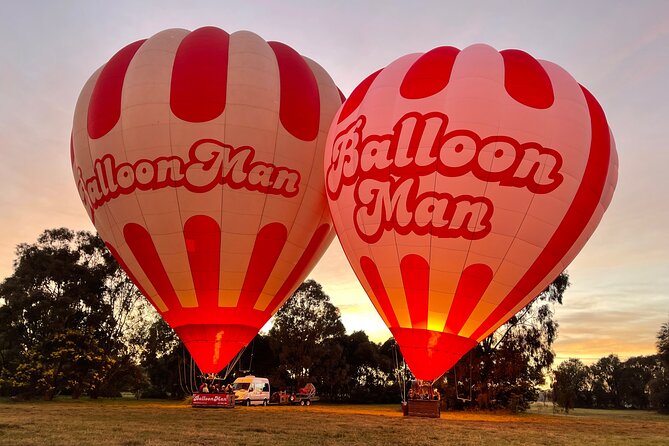 Melbourne Premium Balloon Flight plus 5-Star champagne breakfast - The View: Yarra River, MCG, and Eureka Tower