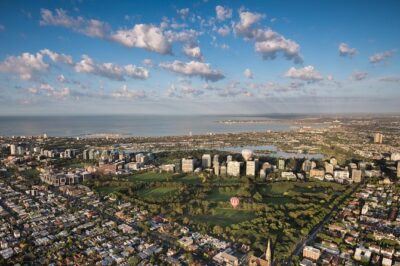 Melbourne sunrise balloon flight & champagne breakfast