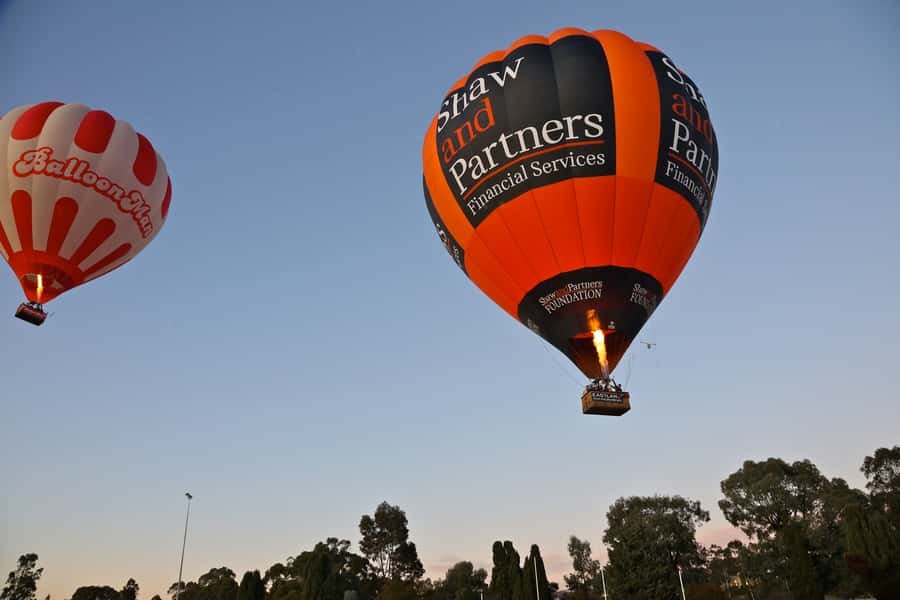 Melbourne: Sunrise Hot Air Balloon Experience - The safety talk and first look at the balloon