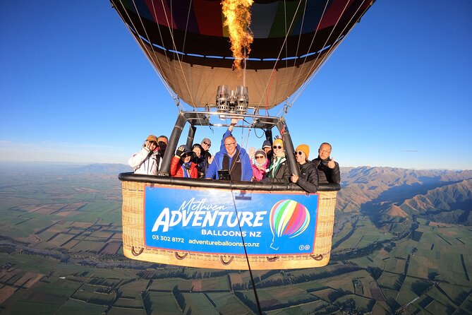Methven-Mt Hutt Scenic Hot Air Balloon Flight - Clothing, footwear, and practical preparation