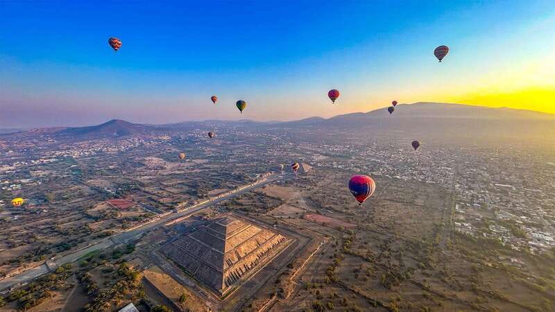 Mexico City: Balloon Flight, Teotihuacan & Guadalupe Shrine - Walking the Avenue of the Dead and the pyramids