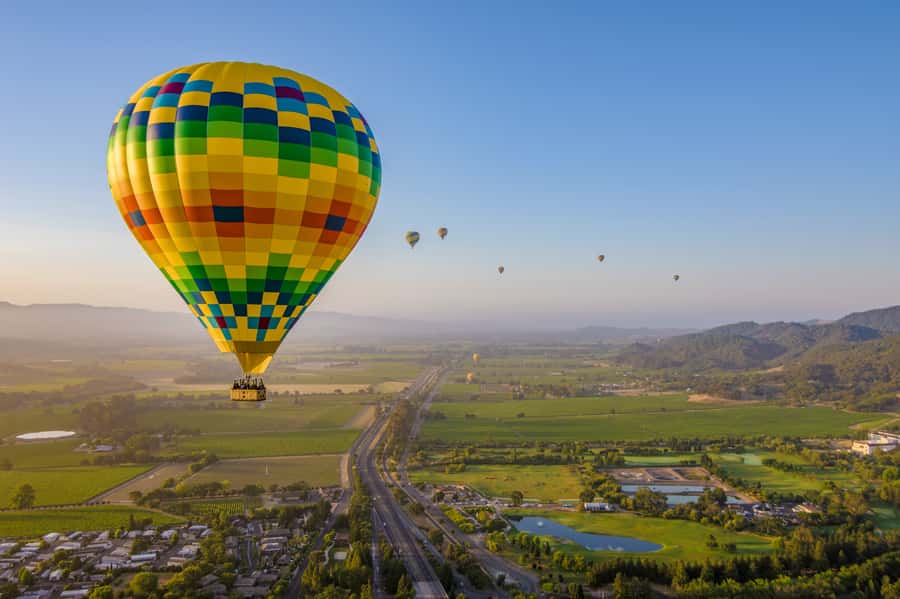 Napa Valley: Hot Air Balloon Adventure - Why Napa Valley looks best from a balloon