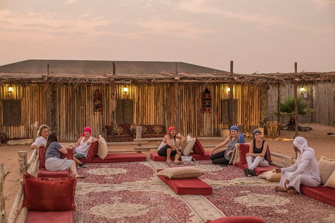 Overnight Safari and Sunrise Hot-Air Balloon Ride - Coffee, dates, and dinner at the torch-lit camp