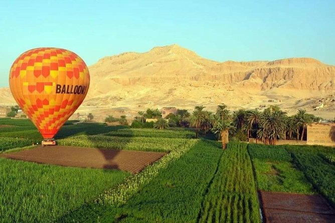Package deal Hot Air Balloon Ride & Full Day Luxor Tour w/Guide Lunch - Valley of the Kings and its painted tombs
