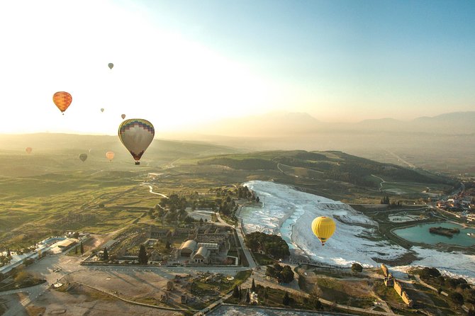 Pamukkale: Hot Air Balloon Flight - Sunrise above Pamukkale’s white terraces