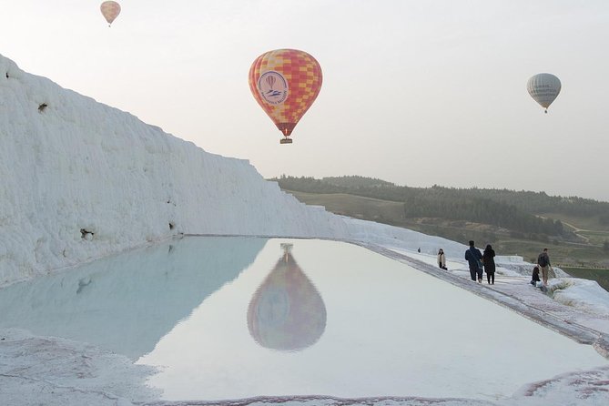 Pamukkale: Hot Air Balloon Flight - Hierapolis from a rare angle