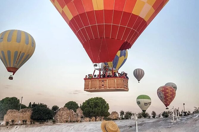 Pamukkale Hot Air Balloon Ride Certificate and 2 Meals in Antalya - Walking the calcium terraces