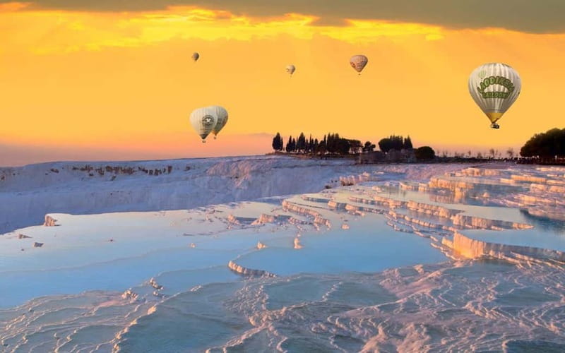 Pamukkale Hot Air Balloon Tour from Antalya, Alanya, Side - A very early start from Antalya
