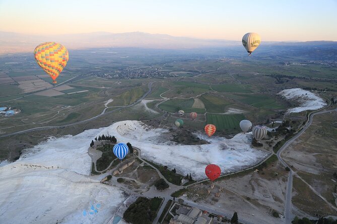Pamukkale Hot Air Balloon w/Flight Certificates,Champagne Toast & Hotel Transfer - What the early morning schedule really means