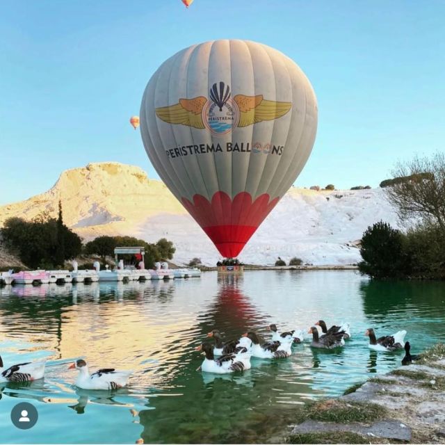 Pamukkale: Sunrise Hot Air Balloon Ride - Sunrise Over the Travertines and Hierapolis