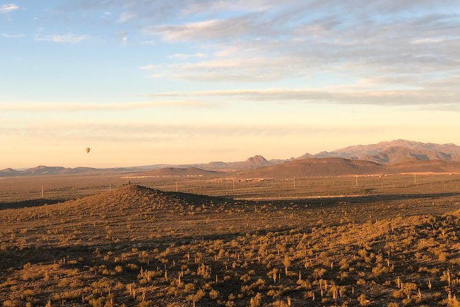Phoenix Afternoon Hot Air Balloon Ride with Bubbly + Charcuterie - A sunset flight over the Sonoran Desert