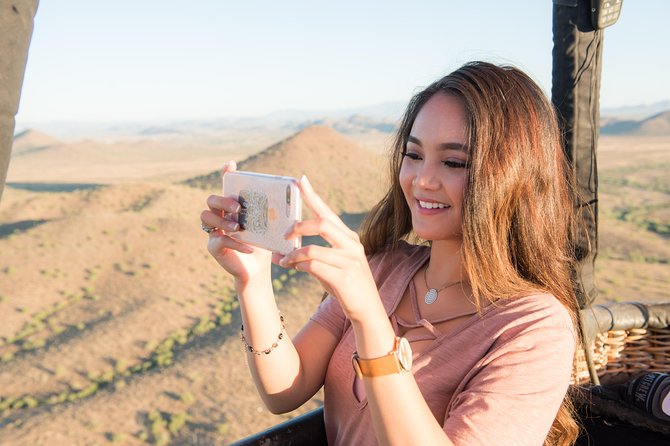 Phoenix Afternoon Hot Air Balloon Ride with Bubbly + Charcuterie - Champagne, charcuterie, and the Balloonists Ceremony