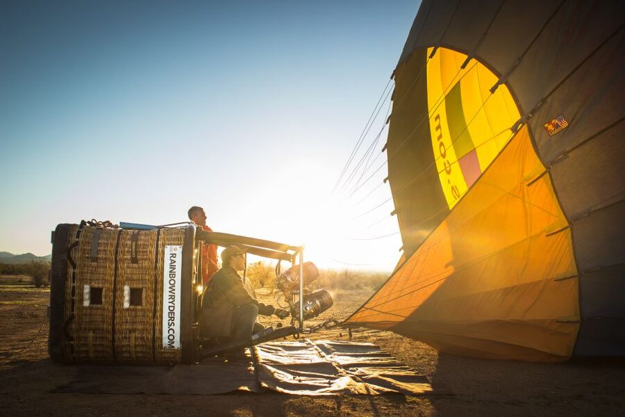 Phoenix: Hot Air Balloon Flight with Champagne - Key points at a glance