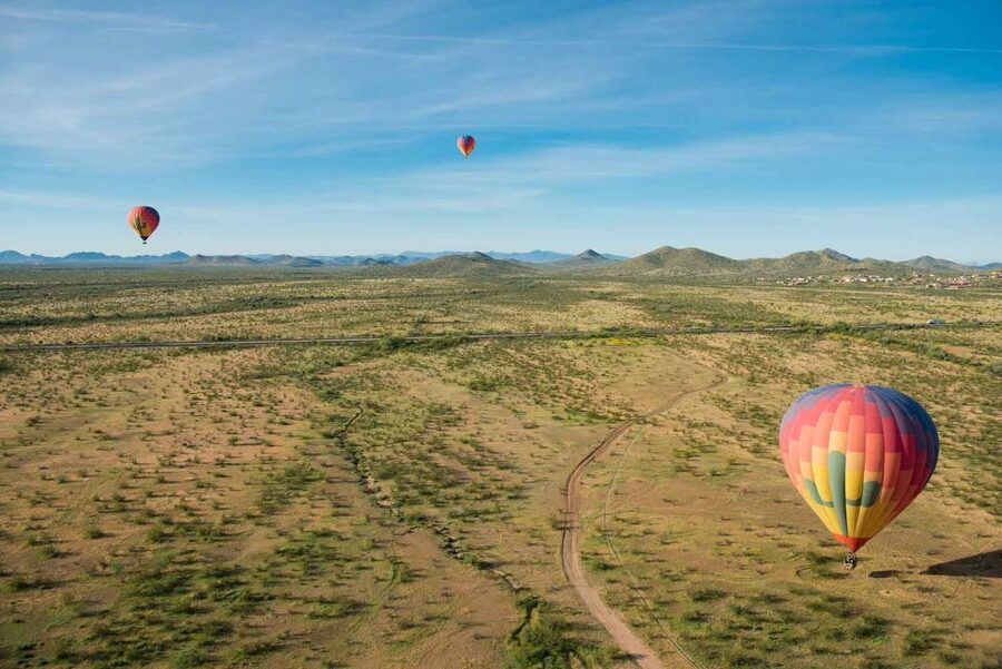 Phoenix: Hot Air Balloon Ride with Champagne and Catering - Weather, cancellations, and practical limits
