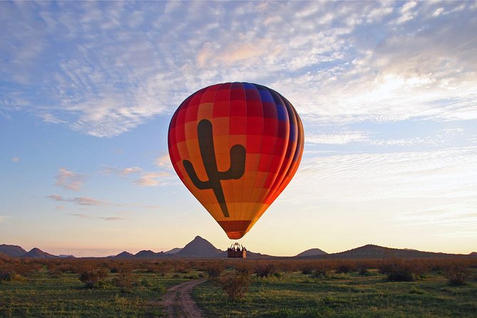 Phoenix Morning Hot Air Balloon Ride with Bubbly + Breakfast - A sunrise flight above Phoenix