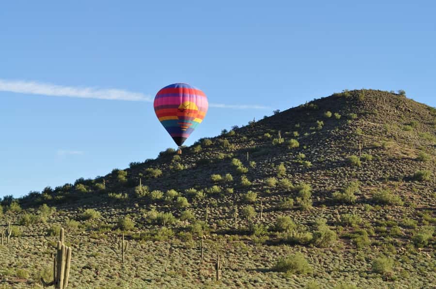 Phoenix: Sunrise Hot Air Balloon Tour - A basket limited to six people