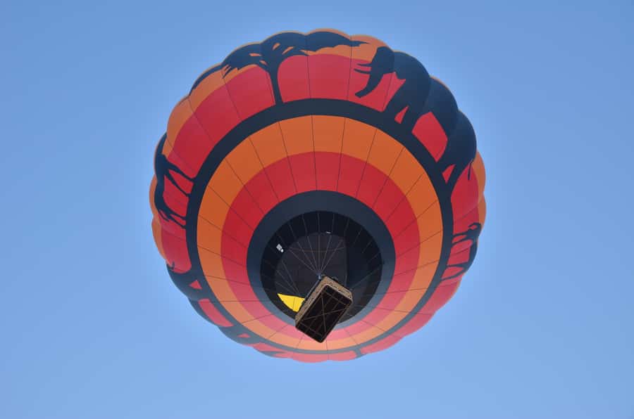 Pilanesberg National Park/Sun City Hot Air Balloon Safari - Reaching the central launch site