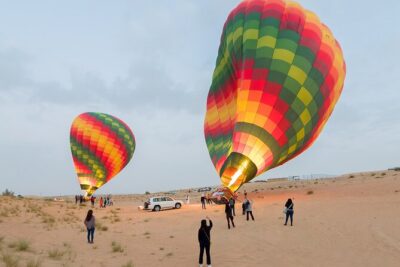 Premium Hot Air Balloon, Breakfast, Camel Ride, Quad Bike & More