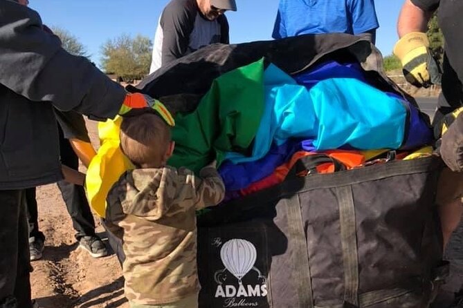 Private Hot Air Balloon Flights with Elevated New Mexico - The view changes with the wind