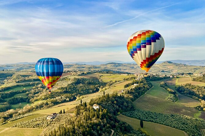 Private Hot Air Balloon ride in Tuscany countryside from Chianti - Key points at a glance