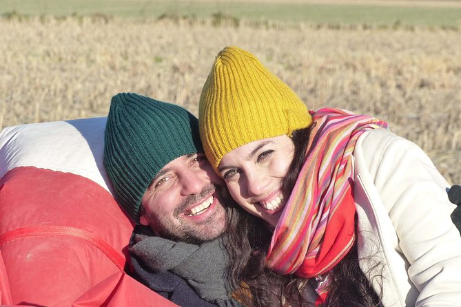 Private Pre-pyrenees VIP Hot-air Balloon tour (pick-up Barcelona) - Leaving Barcelona for Montseny