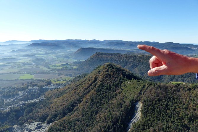 Private Pre-pyrenees VIP Hot-air Balloon tour (pick-up Barcelona) - Floating above Parc Natural del Montseny