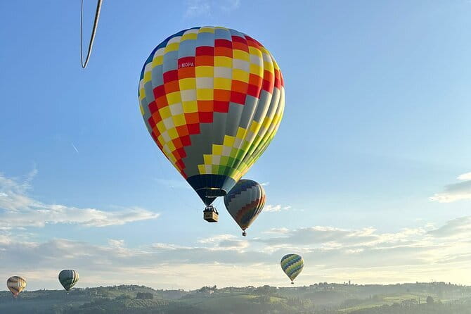 Private Tour: Tuscany Hot Air Balloon Flight from Firenze - One hour over villages, vineyards, and olive groves