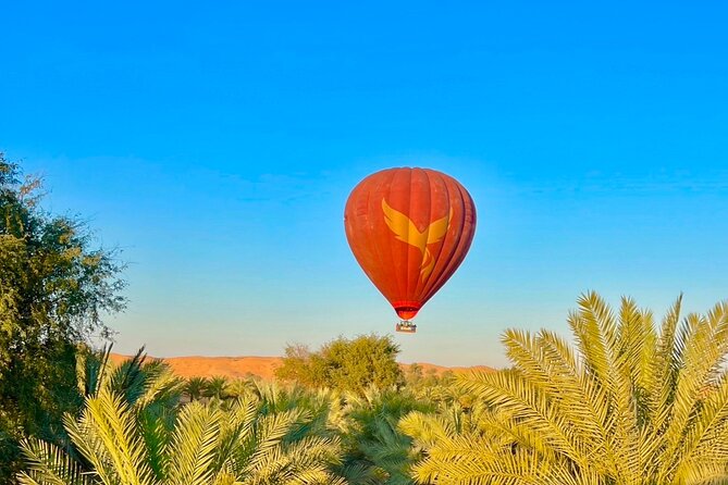 RAK Hot Air Balloon Flight - Sunrise above Ras Al Khaimah’s desert