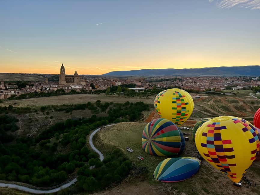 Segovia: Hot-air balloon ride with cava toast - Weather, delays, and the practical risk