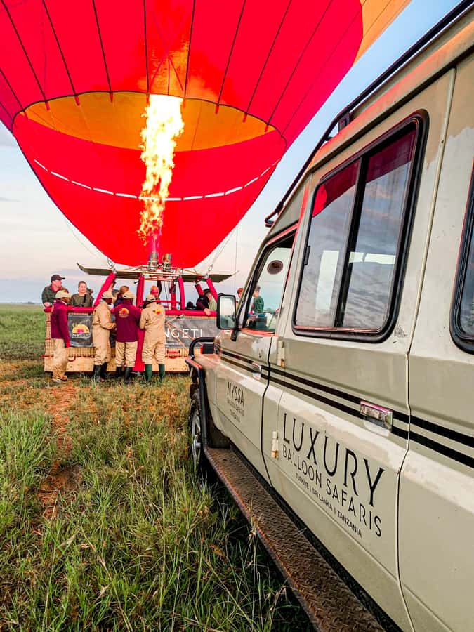 Serengeti Balloon Ride and Luxury Bush Breakfast - The practical details that affect your morning