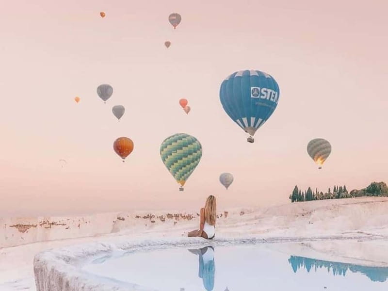 Side/Alanya: Pamukkale Hot Air Balloon Flight w/Lunch - Preparing for the Pamukkale balloon flight