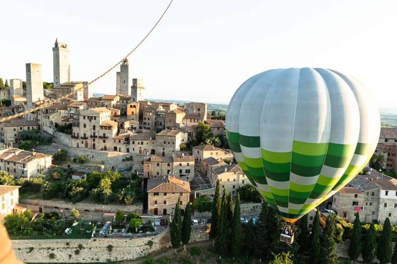 Siena: Balloon Flight Over Tuscany with a Glass of Wine - The weather and timing require flexibility