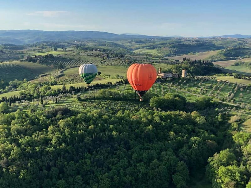 Siena: Balloon Flight Over Tuscany with a Glass of Wine - Is the $351.18 price good value?