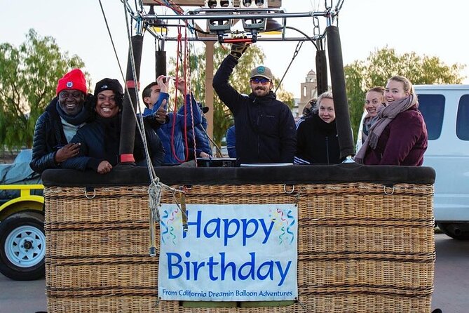 Skyward at Sunrise: A Premiere Temecula Balloon Adventure - Comfort, clothing, and physical limits