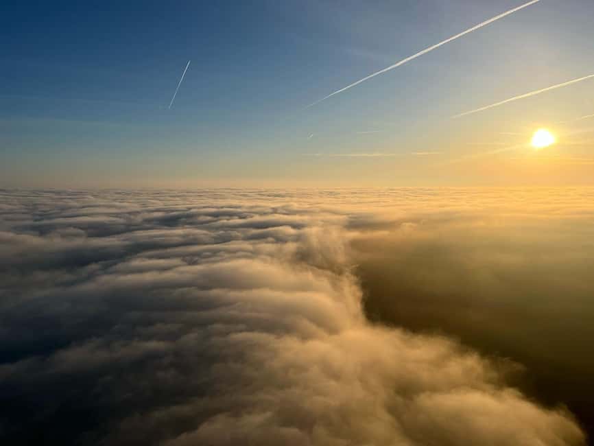 South of Paris: hot air balloon flight - A private outing with a serious price