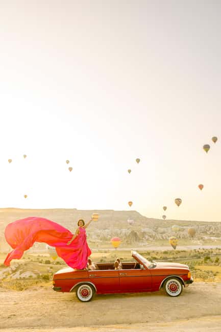 Sunrise Balloon Viewing with Classic Car –Magical Cappadocia - Who will enjoy this most