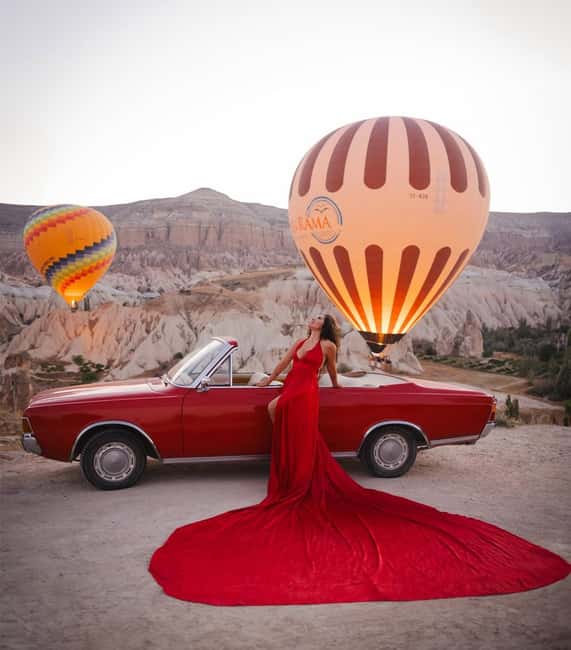 Sunrise Balloon Viewing with Classic Car –Magical Cappadocia - Before sunrise: pickup from your Cappadocia hotel