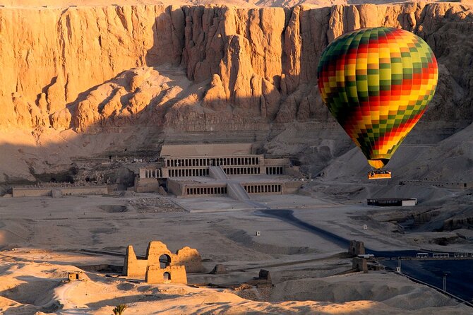 Sunrise Hot Air Balloon Over the Historical sites in Luxor - Watching the balloons inflate on Luxor’s west bank
